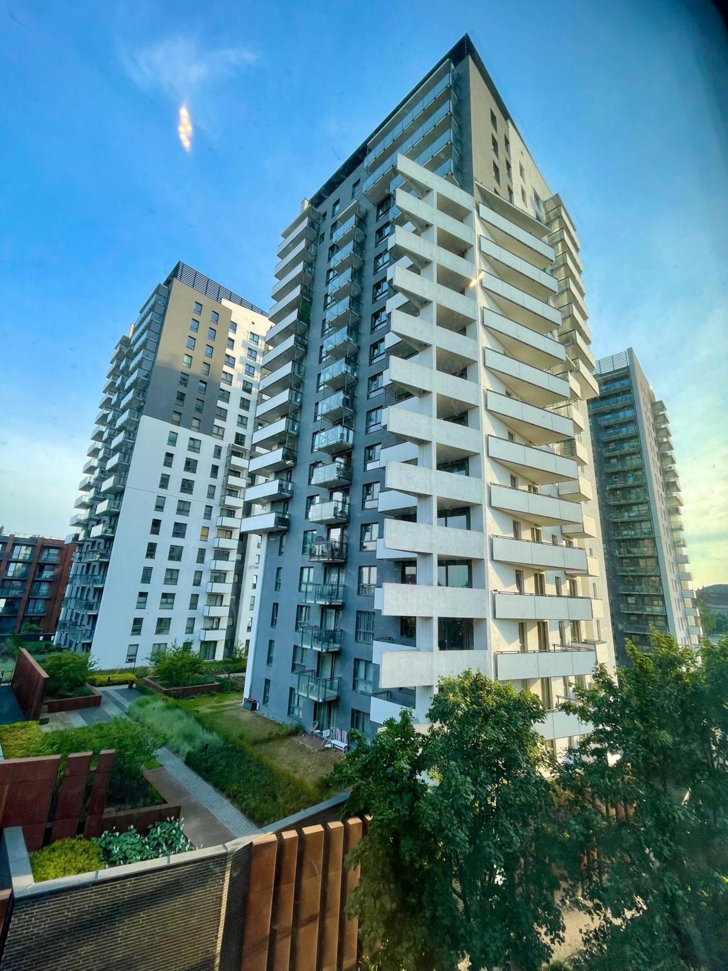 Bastion Walowa - Luxury Apartment With Beautiful View Гданськ Екстер'єр фото